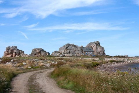 House among the rocks