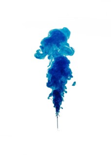 Whiff blue paint