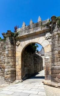 Porta Nova 14th century gateway entrance to medieval town