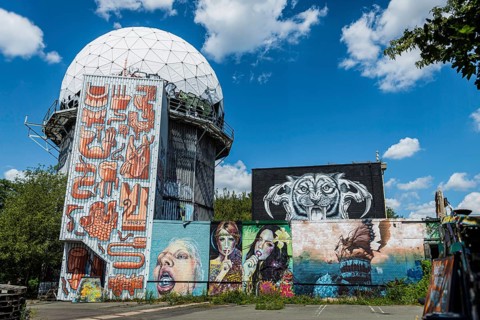 Graffiti on Teufelsberg