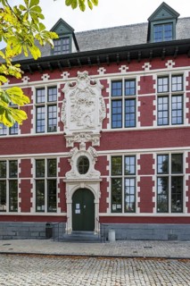 17th century abbess house of the Cistercian Maagdendale abbey at Oudenaarde