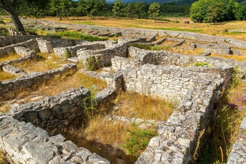 San Cibrao de Las hill fort Castro Culture archeological site