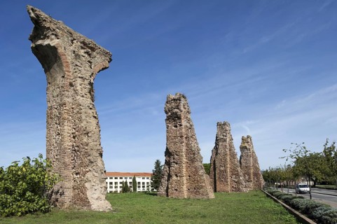 Remains of the Roman Aqueduct at Frejus