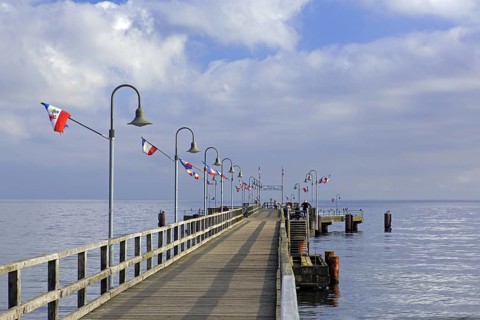 Sea bridge Goehren