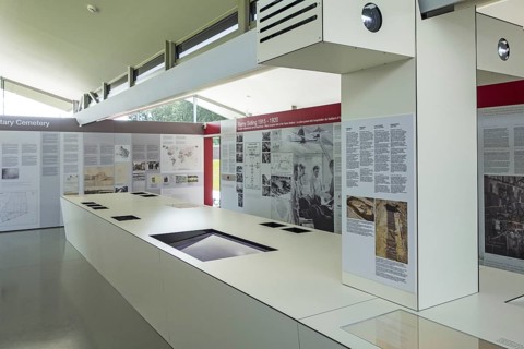 Visitor centre of the Lijssenthoek Military Cemetery