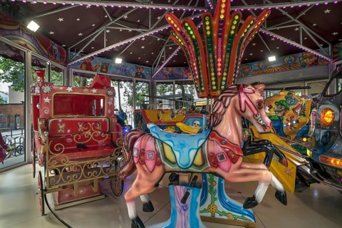 Nostalgic children's carousel