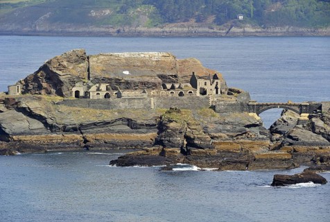 Vauban fortress at the Pointe des Capucins at Roscanvel