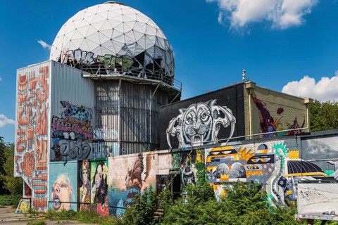 Graffiti on Teufelsberg