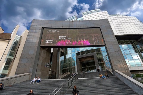 Entrance to the Bastille Opera House