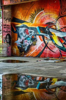 Graffiti on Teufelsberg