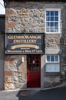 The Glenmorangie whisky distillery near Tain