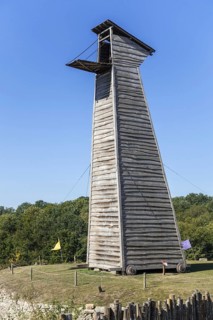 Medieval siege tower