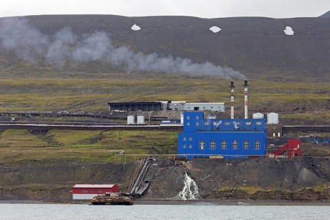 Power station at Barentsburg