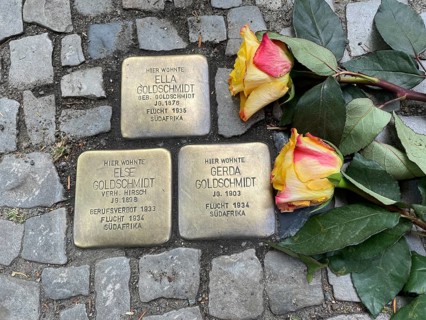 Stumbling blocks of the Jewish Goldschmidt family