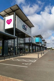 Dfs sofa experts Furniture Village and other shops stores at Futura Park retail park