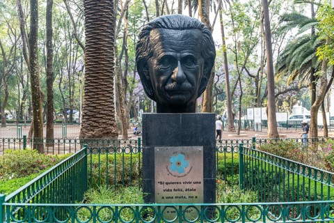 Albert Einstein bust