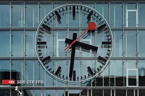 SBB station clock