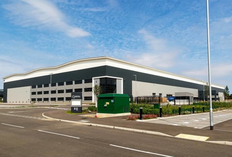 New EQ warehousing and distribution centre building