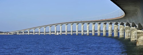 The Ile de Re bridge