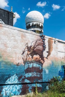 Graffiti on Teufelsberg