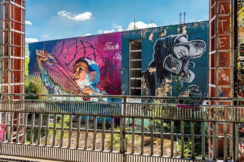 Graffiti on Teufelsberg