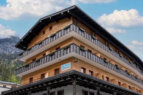 The building of the YMCA Active Centre at Hintersee