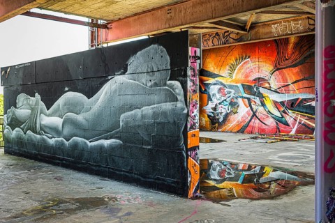 Graffiti on Teufelsberg