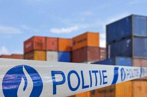 War on drugs. Politie