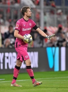 Goalkeeper Lukas Hradecky Bayer 04 Leverkusen