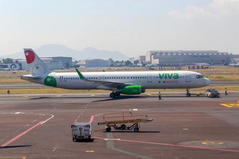 Viva Aerobus Airbus A321 plane
