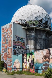 Graffiti on Teufelsberg