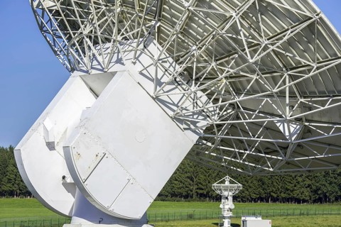 Galileo antennas at the Redu Station