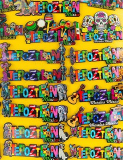 Fridge magnet souvenirs