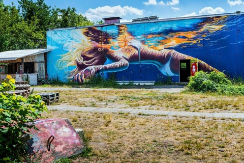 Graffiti on Teufelsberg