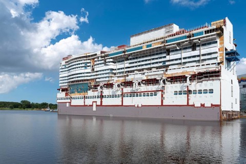 New construction of the AIDAcosma