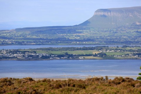 A view of Ben Bulben from Knocknarae above Strandhill on a lovely summer's day. Strandhill