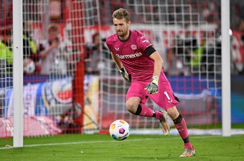 Goalkeeper Lukas Hradecky Bayer 04 Leverkusen