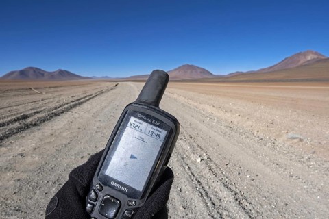Worn Garmin GPSMAP 62sc