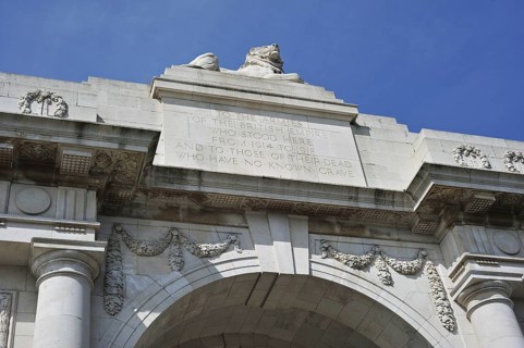 The Menin Gate Memorial to the Missing