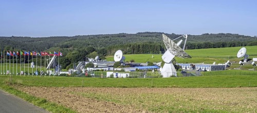 Galileo antennas at the Redu Station