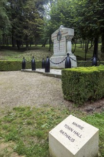 First World War One site of the destroyed village Fleury-devant-Douaumont near Douaumont