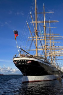 The museum sailing ship Passat