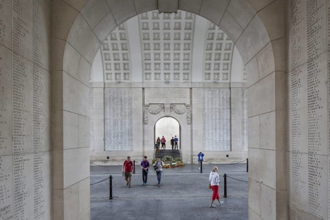 The Menin Gate Memorial to the Missing