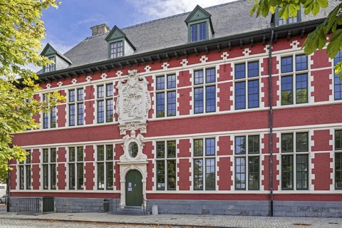 17th century abbess house of the Cistercian Maagdendale abbey at Oudenaarde