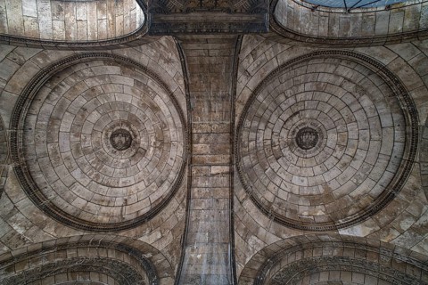 Vault in the vestibule of the Sacre-Coeur Basilica