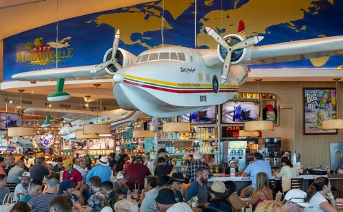 Air Margaritaville restaurant inside Cancun airport