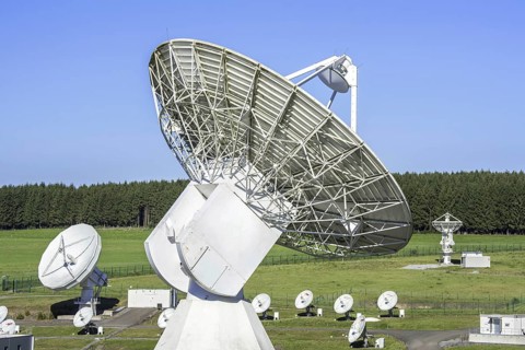 Galileo antennas at the Redu Station