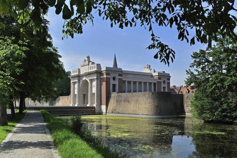 The Menin Gate Memorial to the Missing