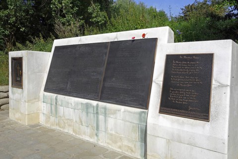 First World War One memorial to Dr John McCrae