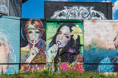 Graffiti on Teufelsberg